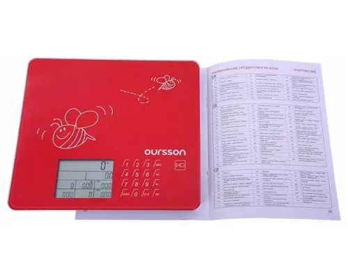 Кухонные весы Oursson KS0502GD/RD