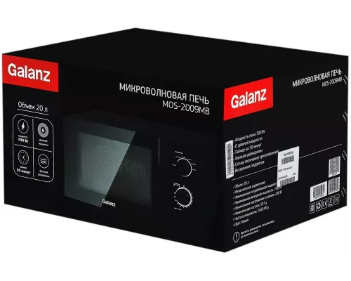 Микроволновая печь Galanz MOS-2009MB