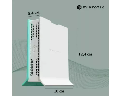 Роутер MikroTik hAP ax lite голубой