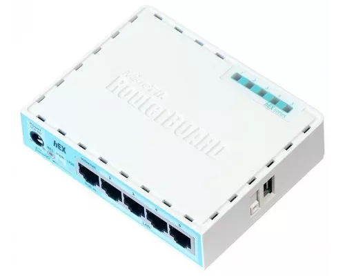 Роутер MikroTik RB750Gr3 hEX