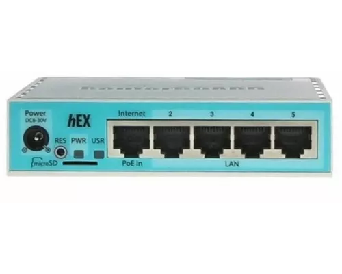 Роутер MikroTik RB750Gr3 hEX