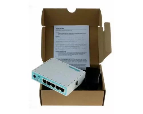 Роутер MikroTik RB750Gr3 hEX