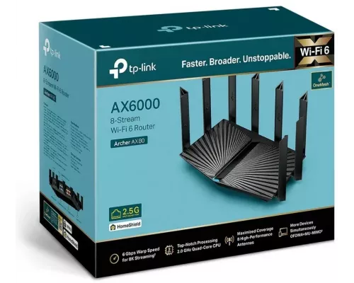 Роутер TP-Link Archer AX80