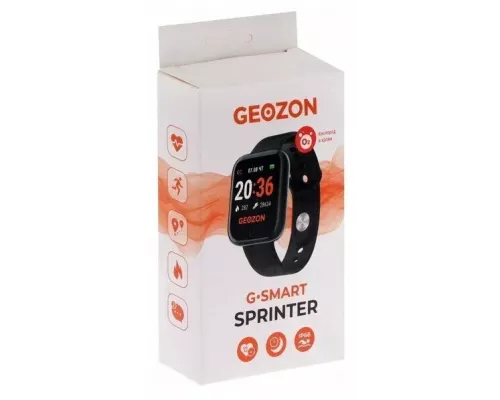 Смарт-часы GEOZON Sprinter G-SM11BLK Black