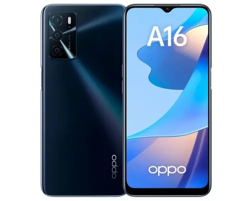 Смартфон OPPO A16 3/32GB BLACK