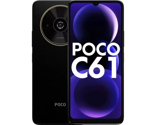 Смартфон Xiaomi Poco C61 4/128GB Black