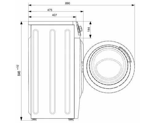 Стиральная машина ATLANT СМА-60У 810-00 белая