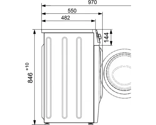 Стиральная машина ATLANT СМА-70С 105-00 белый