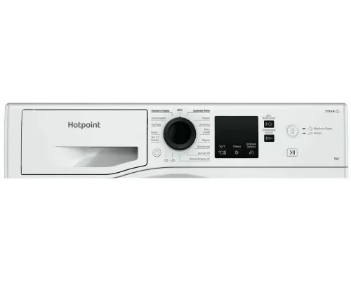 Стиральная машина Hotpoint NSS 6015 KV RU белый/черный