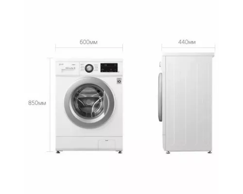 Стиральная машина LG F2J3NS1W белый/серебро