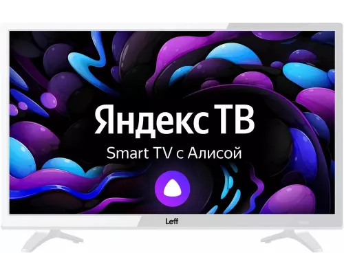 Телевизор LEFF 24H541T белый