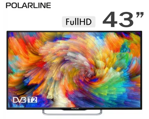 Телевизор POLARLINE 43PL51TC-SM черный