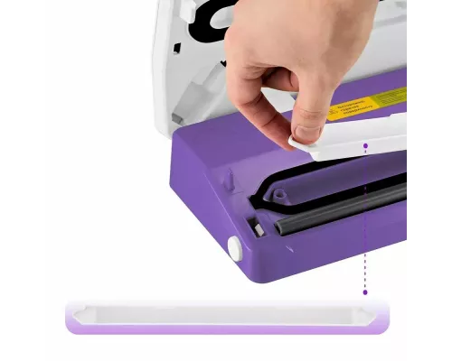 Вакуумный упаковщик Kitfort КТ-1523-1 белый/фиолетовый