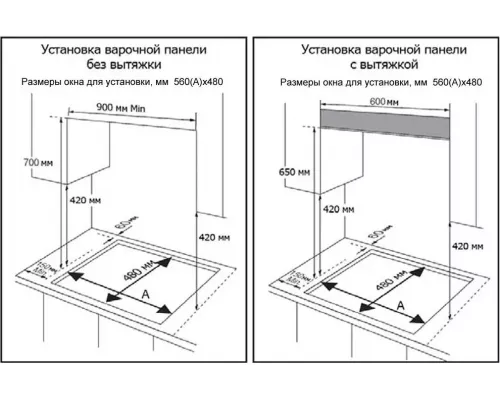 Варочная поверхность DARINA 1T2 C 308 B черный
