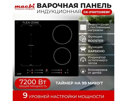 Варочная поверхность MACBI GK-IF607228EBF