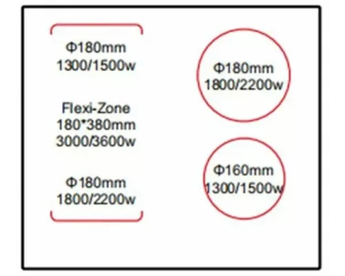Варочная поверхность MACBI GK-IF607228EBF