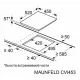 Варочная поверхность MAUNFELD CVI453WH белый