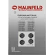 Варочная поверхность MAUNFELD EGHG.64.2CB/G черный