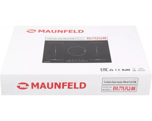 Варочная поверхность MAUNFELD EVI.775-FL2-BK черный