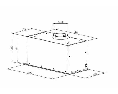 Вытяжка MACBI MW60TL White