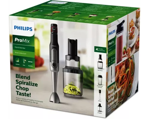 Блендер Philips HR2657/90 черный/нерж