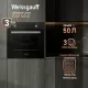 Духовой шкаф Weissgauff EOM 180 B черный