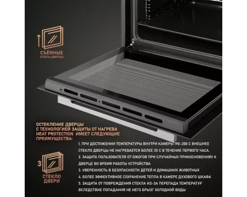 Духовой шкаф Weissgauff EOV 661 PDX