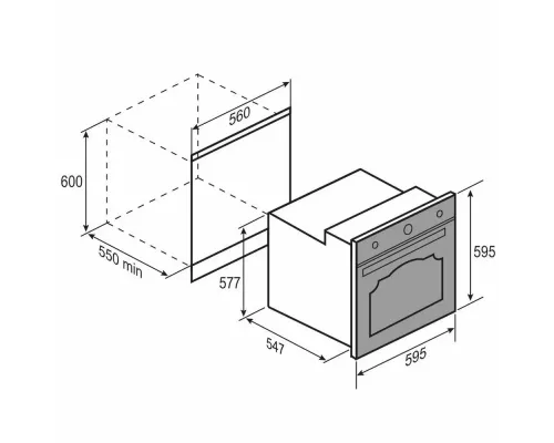 Духовой шкаф Zigmund & Shtain E 166 B