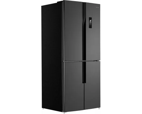 Холодильник MAUNFELD MFF182NFSBE черный