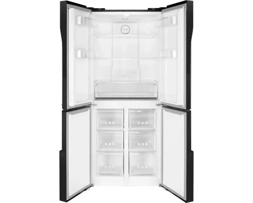 Холодильник MAUNFELD MFF182NFSBE черный