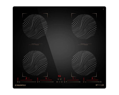Индукционная варочная поверхность Maunfeld CVI594SB2BKF Inverter черный
