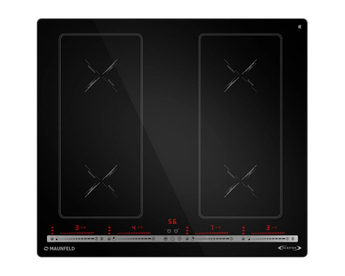 Индукционная варочная поверхность Maunfeld CVI594SB2BKA черный