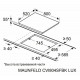 Индукционная варочная панель Maunfeld CVI804SFBK LUX