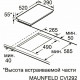 Индукционная варочная панель Maunfeld CVI292STBKC