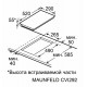 Индукционная варочная панель Maunfeld CVI292S2FBKD Inverter