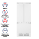Встраиваемый холодильник MAUNFELD MBF212NFW2 белый