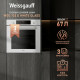 Духовой шкаф Weissgauff WGO 702 D White Glass