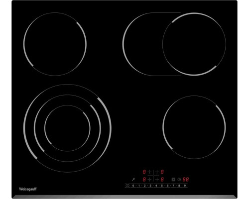 Поверхность стеклокерамическая Weissgauff HV 643 BS