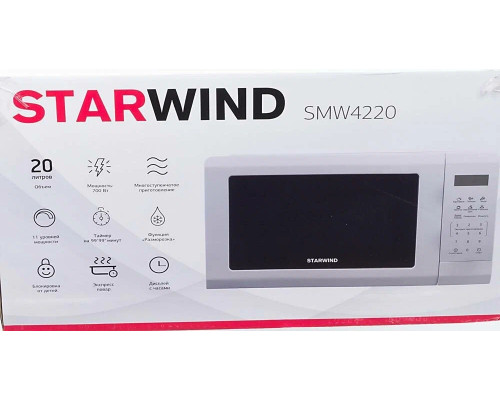 Микроволновая печь Starwind SMW4220 белый