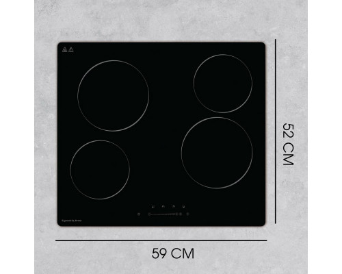 Варочная панель Zigmund & Shtain CN 42.6 B черный