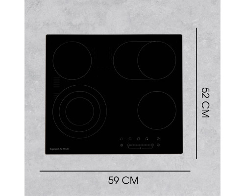 Поверхность стеклокерамическая Zigmund & Shtain CN 38.6 B