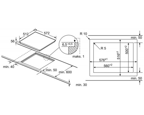 Варочная поверхность Bosch PXE601DC1E