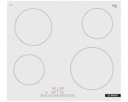 Варочная поверхность Bosch Serie 4 PKE612FA2E белый