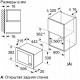 Встраиваемая микроволновая печь Bosch BFL623MB3 черный