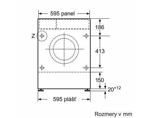 Встраиваемая стиральная машина Bosch WKD28543EU