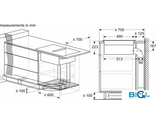 Газовая варочная панель Bosch PPC6A6B20