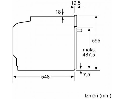 Духовой шкаф Bosch HBG7721B1 черный