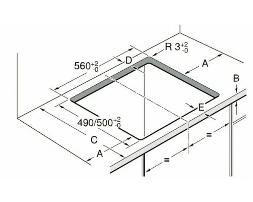 Индукционная варочная поверхность Bosch PIE631HB1E черный