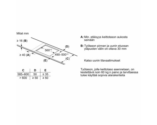 Варочная поверхность Bosch PIE631HB1E черный