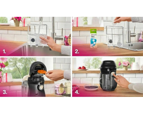 Кофеварка капсульная Bosch Tassimo TAS1007 бежевый/черный